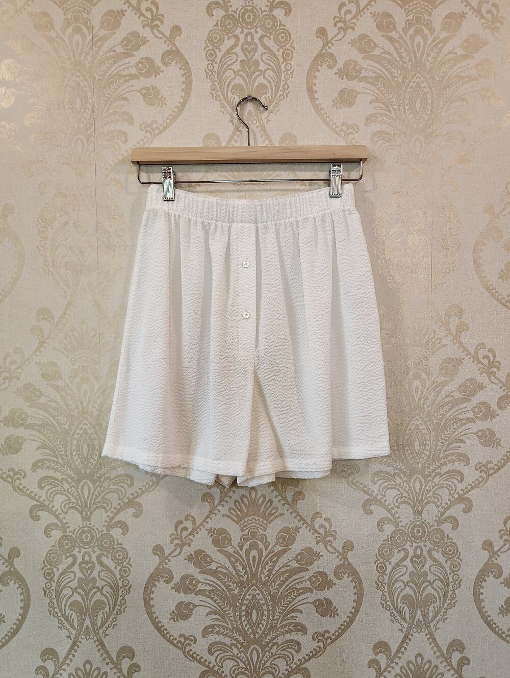 Local Woman Co Seersucker Ivory Set - Picture 8 of 11